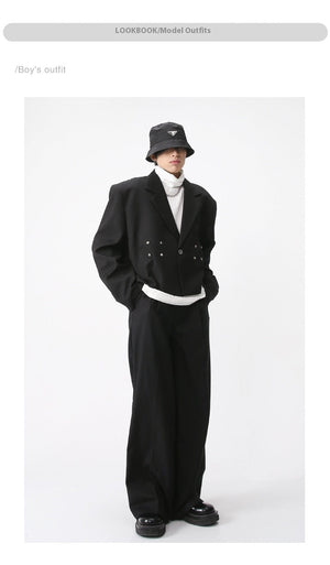 Men’s Casual Suit Pants - Retro Straight Fit My Store 