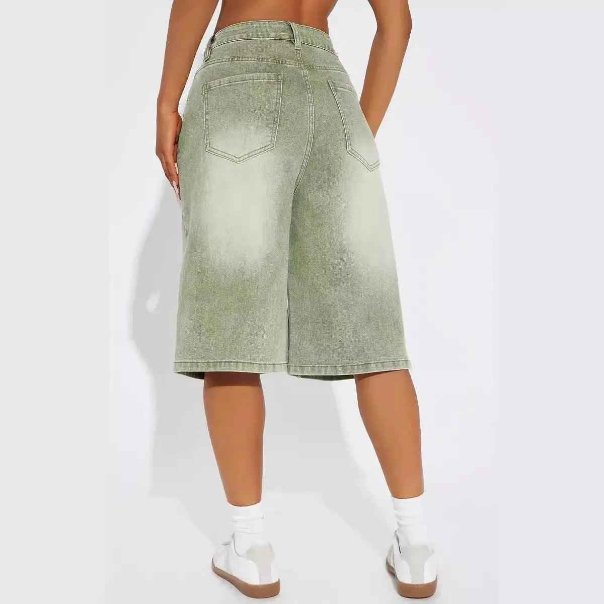 Adjustable Double - Belt Jeans - MRC STOREbottomsMRC StoreAdjustable Double - Belt JeansMRC STORECJNZ210247603CXGreenL