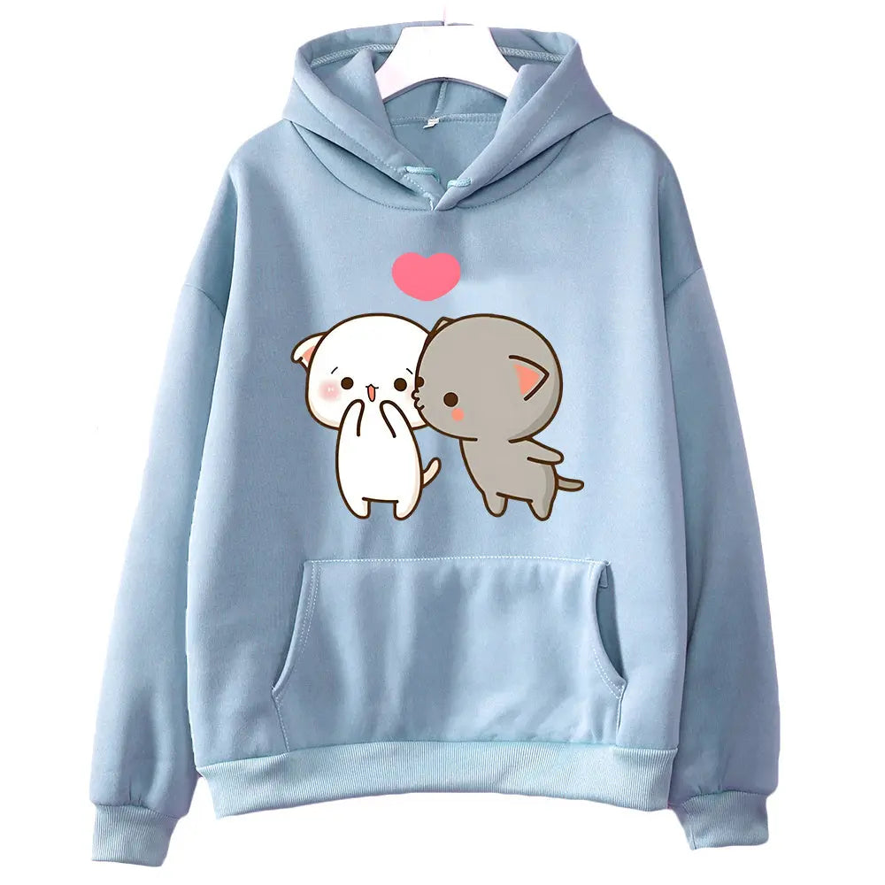 Printed Pocket Drawstring Hoodie My Store 