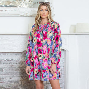 All - Matching Floral Print Pullover Dress – Casual A - Line Skirt - MRC STOREDressMy StoreAll - Matching Floral Print Pullover Dress – Casual A - Line Skirt My Store MRC STORECJLY232162903CXLC6118071P22L