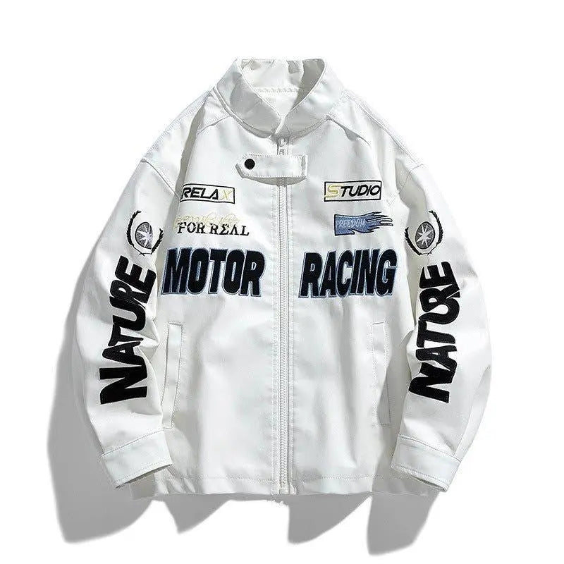 American Motorcycle Jacket - MRC STORETopMy StoreAmerican Motorcycle Jacket - MRC STOREMRC STORECJXZ195798107GTWhiteL