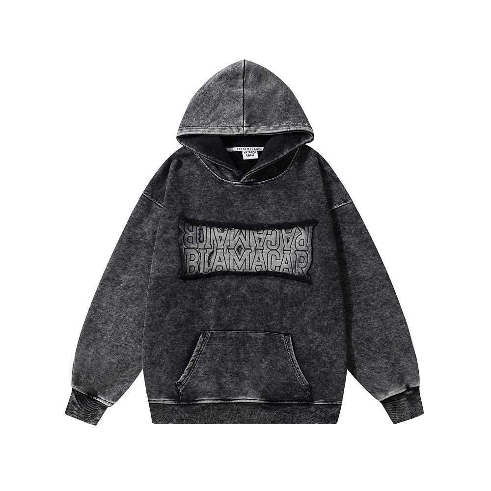 American Patch Embroidered Hoodie - MRC STORETopMy StoreAmerican Patch Embroidered Hoodie - MRC STOREMRC STORECJWY209581607GTBlackL