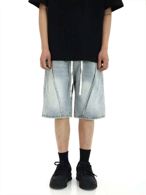 American Retro Denim Shorts - MRC STOREbottomsMRC StoreAmerican Retro Denim ShortsMRC STORECJYD205108009IR2XLBlack