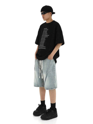 American Retro Denim Shorts - MRC STOREbottomsMRC StoreAmerican Retro Denim ShortsMRC STORECJYD205108009IR2XLBlack