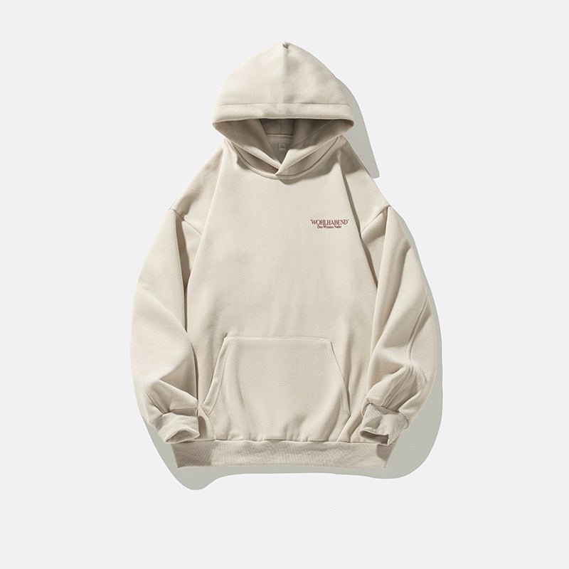 American Retro Hooded Sweater - MRC STOREHoodieMRC STOREBeige hoodie with a brand logo on a white backgroundMRC STORECJWY217727810JQApricotL
