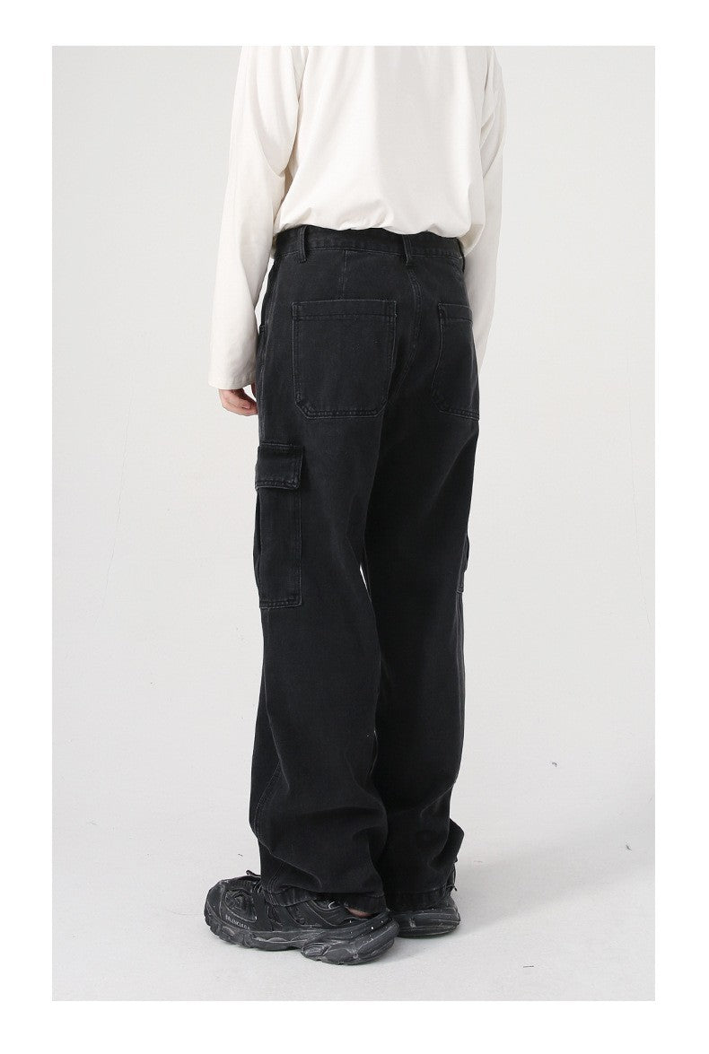 American Retro Loose Casual Workwear Jeans - MRC STOREjeansMRC STOREAmerican Retro Loose Casual Workwear Jeans MRC STORE MRC STORECJXX259198911KPBlack2XL