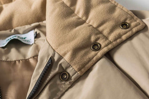 American Retro Pure Color Short Down Coat - MRC STORETopMRC STOREAmerican Retro Pure Color Short Down Coat - MRC STOREMRC STORECJPK210977106FUBrownL