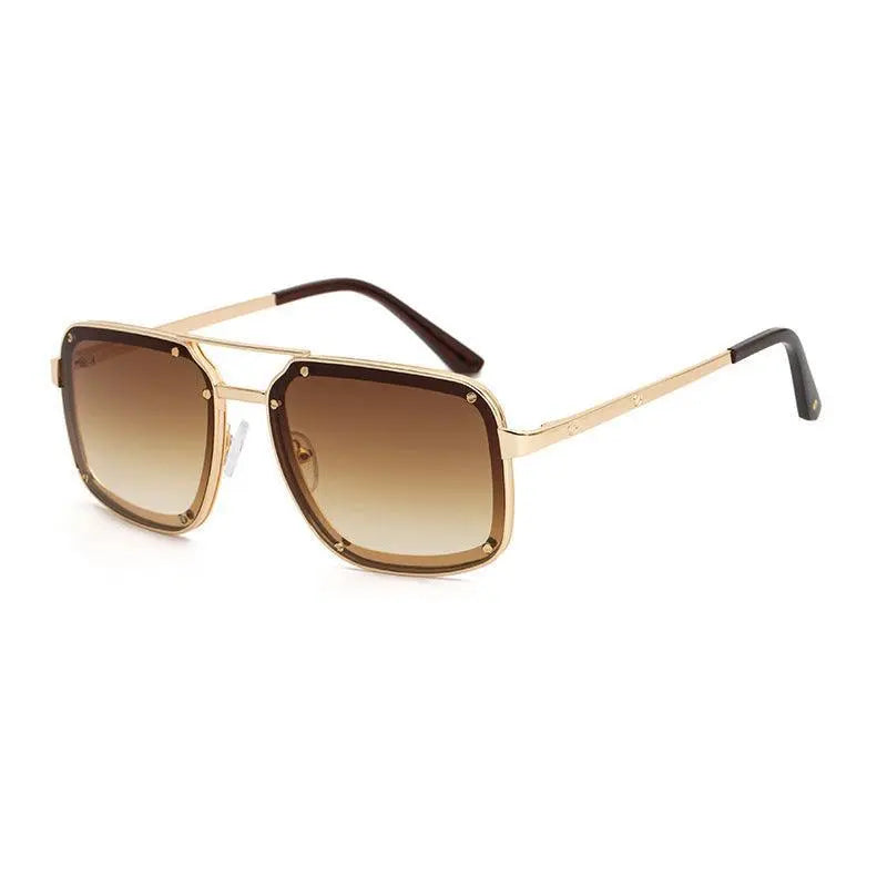 American Retro Square Sunglasses - MRC STOREAccessoriesMRC StoreAmerican Retro Square Sunglasses - MRC STOREMRC STORECJJT147819005EVGolden tea