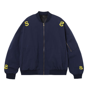 American Street Style Embroidered Letter Flight Jacket - MRC STOREJacketsMRC STOREAmerican Street Style Embroidered Letter Flight Jacket for Teenagers - MRC STOREMRC STORECJXZ222936605EVNavy BlueL