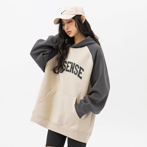 American Style Retro College Raglan Sleeve Hoodie - MRC STOREHoodieMy StoreAmerican Style Retro College Raglan Sleeve Hoodie My StoreMRC STORECJWY219387102BYGrayL