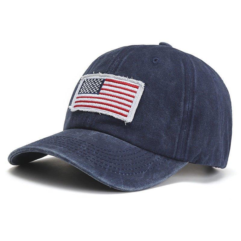 American Washed Hat - MRC STOREAccessoriesMy StoreAmerican Washed Hat My StoreMRC STORECJBQ210466502BYNavy BlueAdjustable