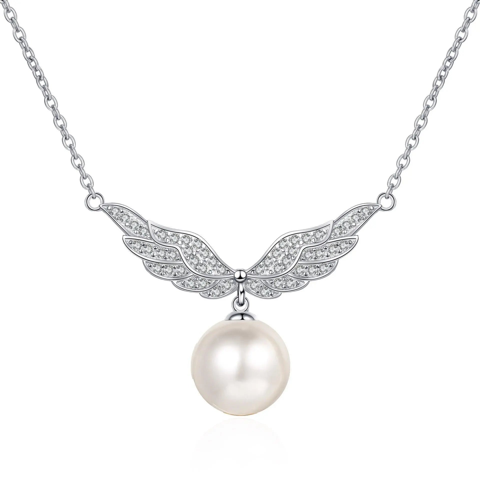 Angel Wings Pearl Necklace - MRC STOREAccessoriesMRC StoreAngel Wings Pearl Necklace - MRC STOREMRC STORECJLX187990701AZSilver925 Silver