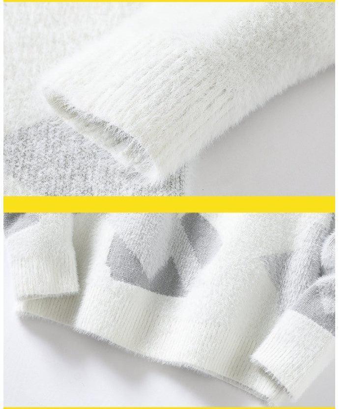 Asian Bay Anti - Mink Slim Fit Men's Knitted Pullover Sweater - MRC STORETopMy StoreAsian Bay Anti - Mink Slim Fit Men's Knitted Pullover Sweater - MRC STOREMRC STORECJYD213616714NMBlack2XL