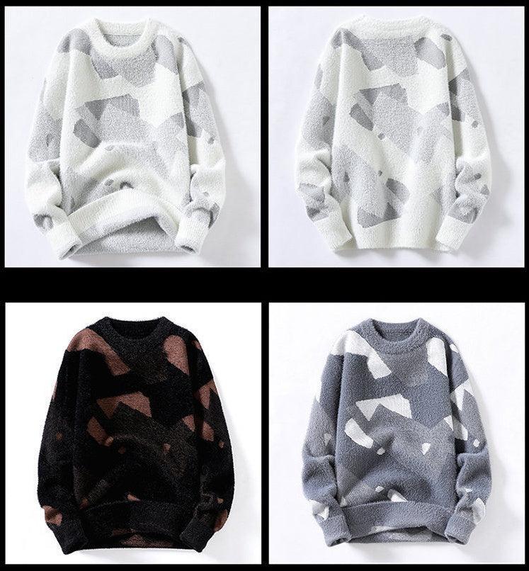 Asian Bay Anti - Mink Slim Fit Men's Knitted Pullover Sweater - MRC STORETopMy StoreAsian Bay Anti - Mink Slim Fit Men's Knitted Pullover Sweater - MRC STOREMRC STORECJYD213616714NMBlack2XL