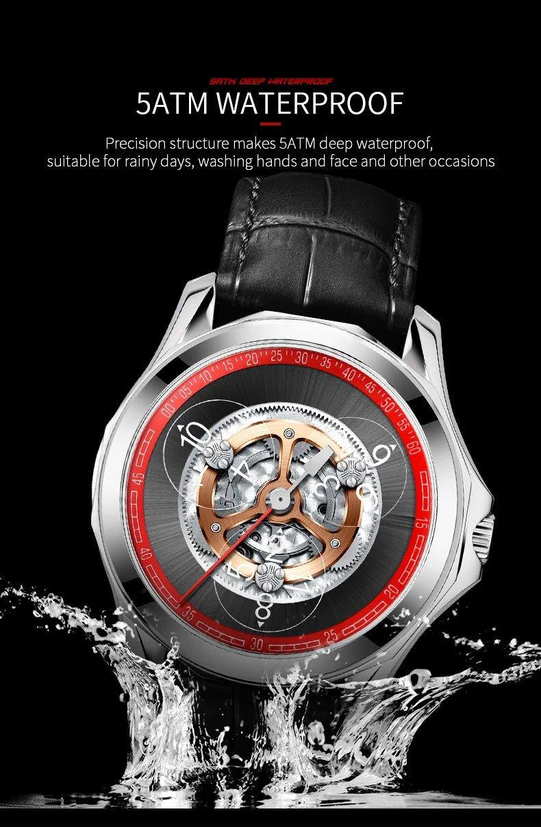 Automatic Hollow Mechanical Watch - 5 ATM Waterproof - MRC STOREAccessoriesMy StoreAutomatic Hollow Mechanical Watch - 5 ATM Waterproof My StoreMRC STORECJJX167831903CXSilver black