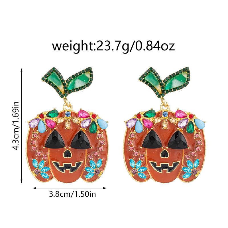 Halloween Skull Stud Earrings – Spooky Style for Women My Store 