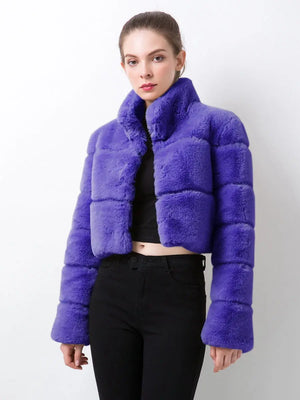 Chic Faux Fur jacket My Store  55.15