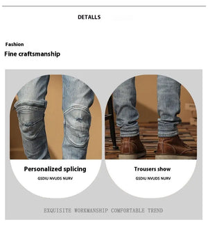 Korean Style Motorcycle Jeans My Store 