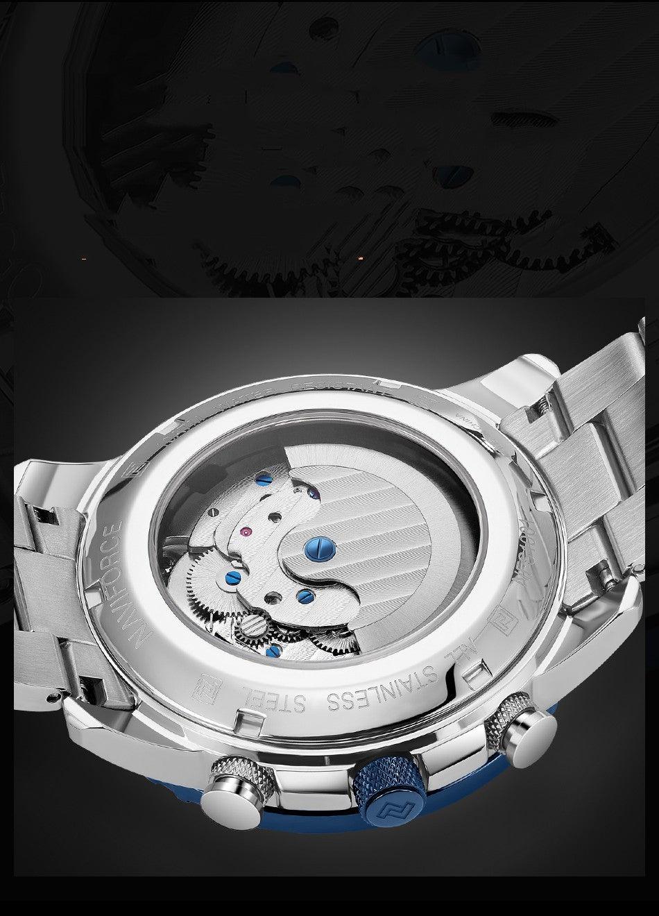 Naviforce Automatic Mechanical Watch - Hollow Design for Men My Store 