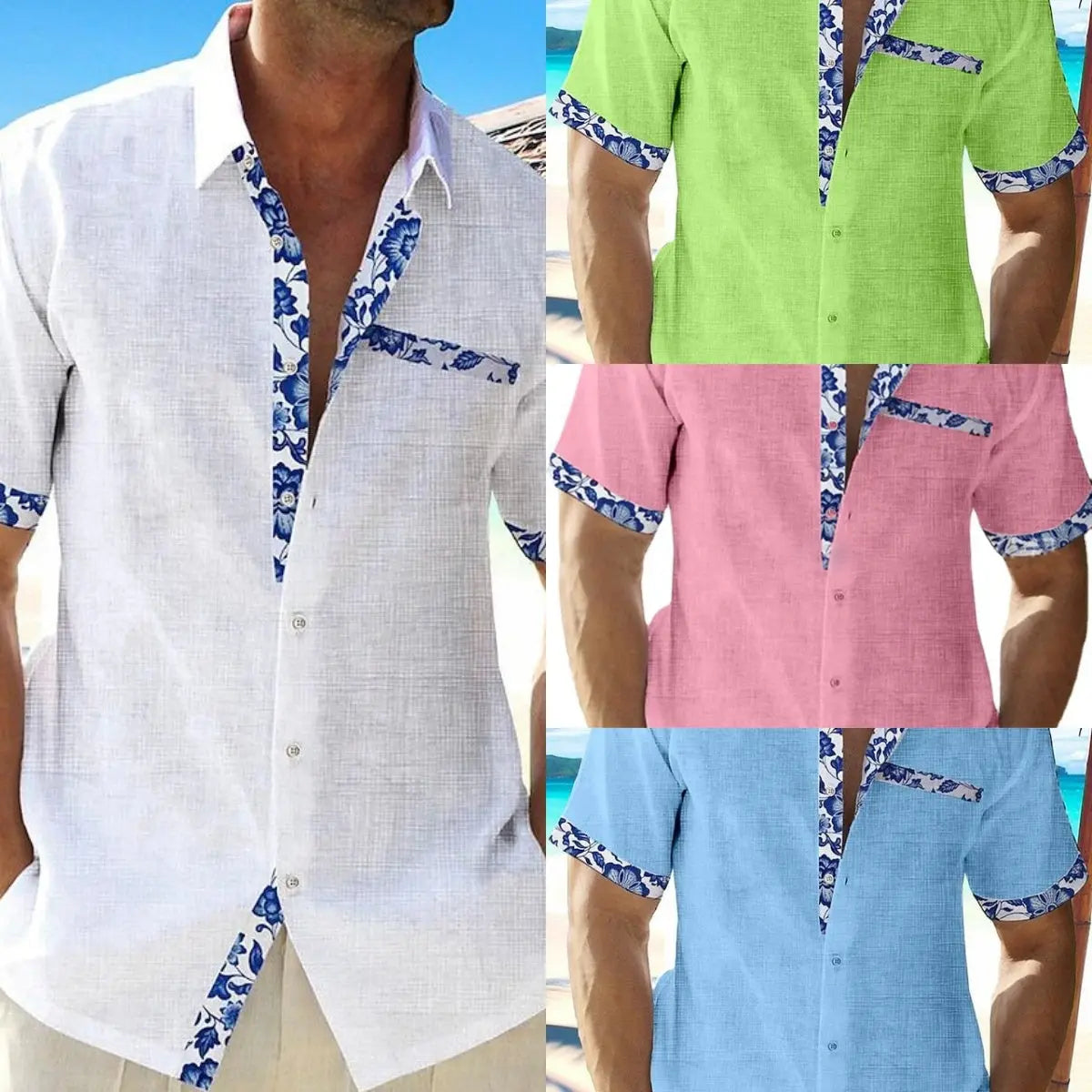 Relaxed Seaside Casual Shirt My Store 