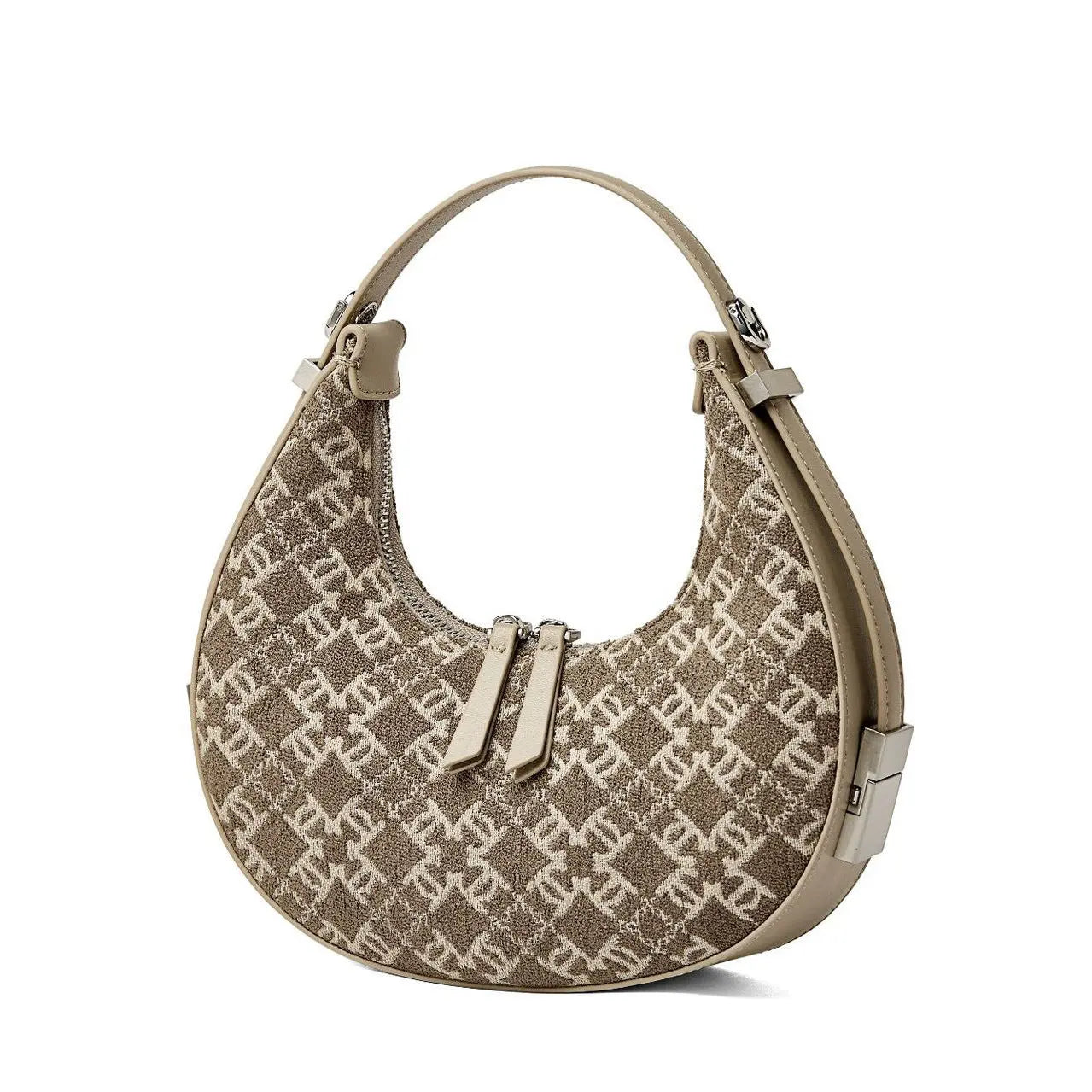 Woolen Crescent Canvas Bag My Store 