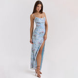 Women’s Lace Dress - Floral Sling Slim Waist My Store  26.53