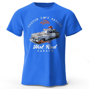 Unisex Car Club T-Shirt - Patch Print Casual My Store  22.24