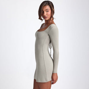 Backless Dress - Lace - Up Short Black - MRC STOREDressMy StoreWomen’s Backless Dress - Lace - Up Short Black My Store MRC STORECJLY236596003CXBlackL