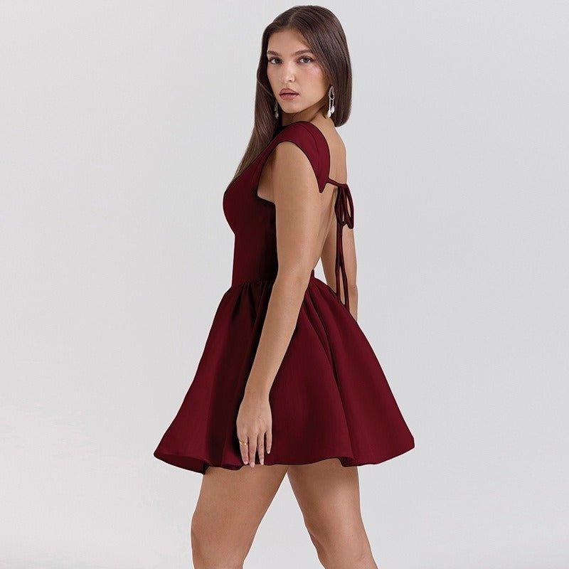 Backless Lace Up Dress – Chic and Elegant High Waist Design - MRC STOREDressMRC STOREWomen's Backless Lace Up Dress – Chic and Elegant High Waist Design - MRC STOREMRC STORECJLY223757403CXWhiteL