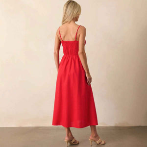 Backless Strappy Slim - Fit Midi Dress - MRC STOREDressMRC STOREBackless Strappy Slim - Fit Midi DressMRC STORECJLY262157903CXWhiteL