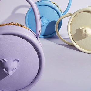 BAFELLI Women’s Cat Head Leather Messenger Bag - MRC STOREAccessoriesMy StoreWomen's Fashion Simple Cat Head Shoulder Messenger Bag – BAFELLI Original Design - MRC STOREMRC STORECJNS180258802BYBlue