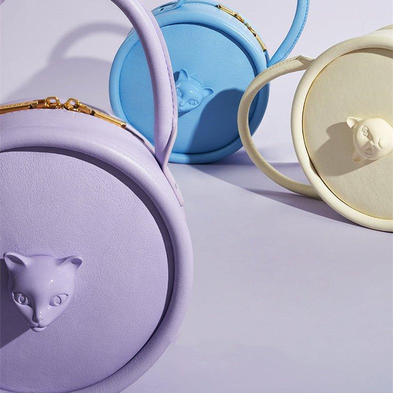 BAFELLI Women’s Cat Head Leather Messenger Bag - MRC STOREAccessoriesMy StoreWomen's Fashion Simple Cat Head Shoulder Messenger Bag – BAFELLI Original Design - MRC STOREMRC STORECJNS180258802BYBlue