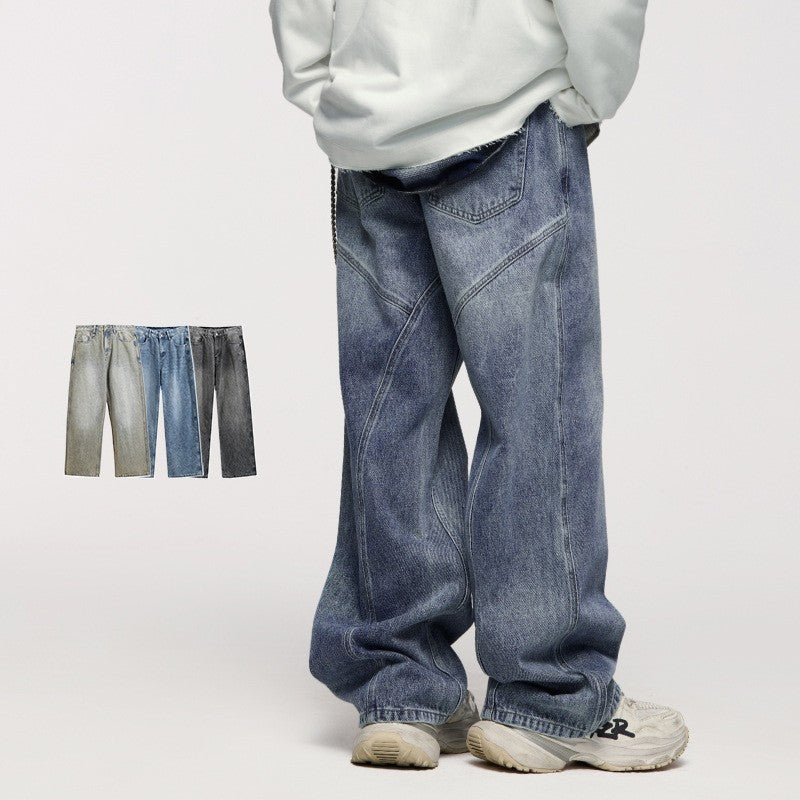 Fashion Street Loose Casual Pants for Men - Straight Fit My Store 