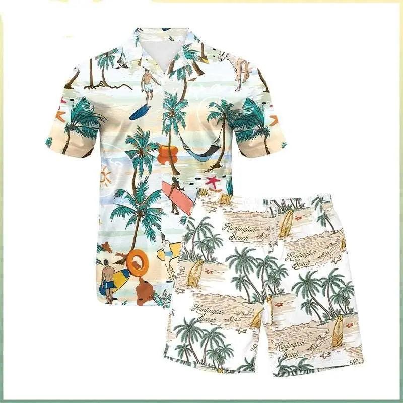 Beach Travel Printed Shorts Set - MRC STORETopMy StoreBeach Travel Printed Shorts Set - MRC STOREMRC STORECJTW185910807GTB347 1011L