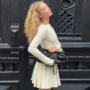 Beaded Pleated Midi Dress - MRC STOREDressMRC STOREBeaded Pleated Midi Dress MRC STORE MRC STORECJLY255483303CXBlackL