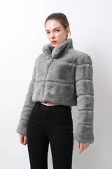 Chic Faux Fur jacket My Store  55.15