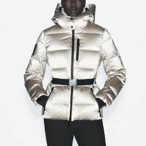 Belted Stand Collar Ski Puffer Jacket - MRC STOREJacketsMRC STOREBelted Stand Collar Ski Puffer Jacket MRC STORE MRC STORECJWJ261267408HSBlackL