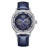 Bexei 9157 Luxury Men’s Watch – Blue Crystal Bezel, 5ATM Waterproof - MRC STOREAccessoriesMy StoreBEXEI 9157 Luxury Men's Watch – Blue Crystal Bezel, 46 Zircons, 5ATM Waterproof - MRC STOREMRC STORECJJX228254501AZBlue