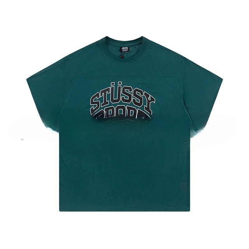 Sports Jersey - Letter Print Short Sleeve Top My Store  35.66