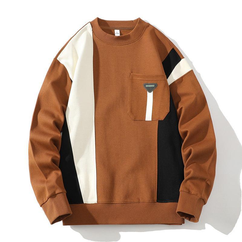 Brand Casual Round Neck Sweater - MRC STORETopMRC STOREBrand Casual Round Neck Sweater - MRC STOREMRC STORECJWY202107934HSCaramel 30272XL