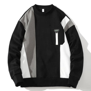 Brand Casual Round Neck Sweater - MRC STORETopMRC STOREBrand Casual Round Neck Sweater - MRC STOREMRC STORECJWY202107940NMBlack 30272XL