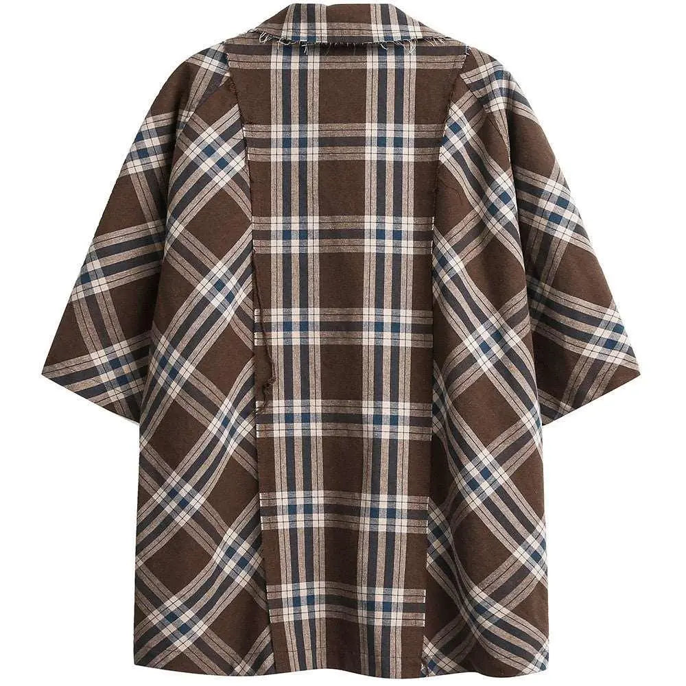 Brown Plaid Shirt - MRC STORET-ShirtsMy StoreBrown Plaid Shirt.MRC STORECJDS204709702BYBrownL