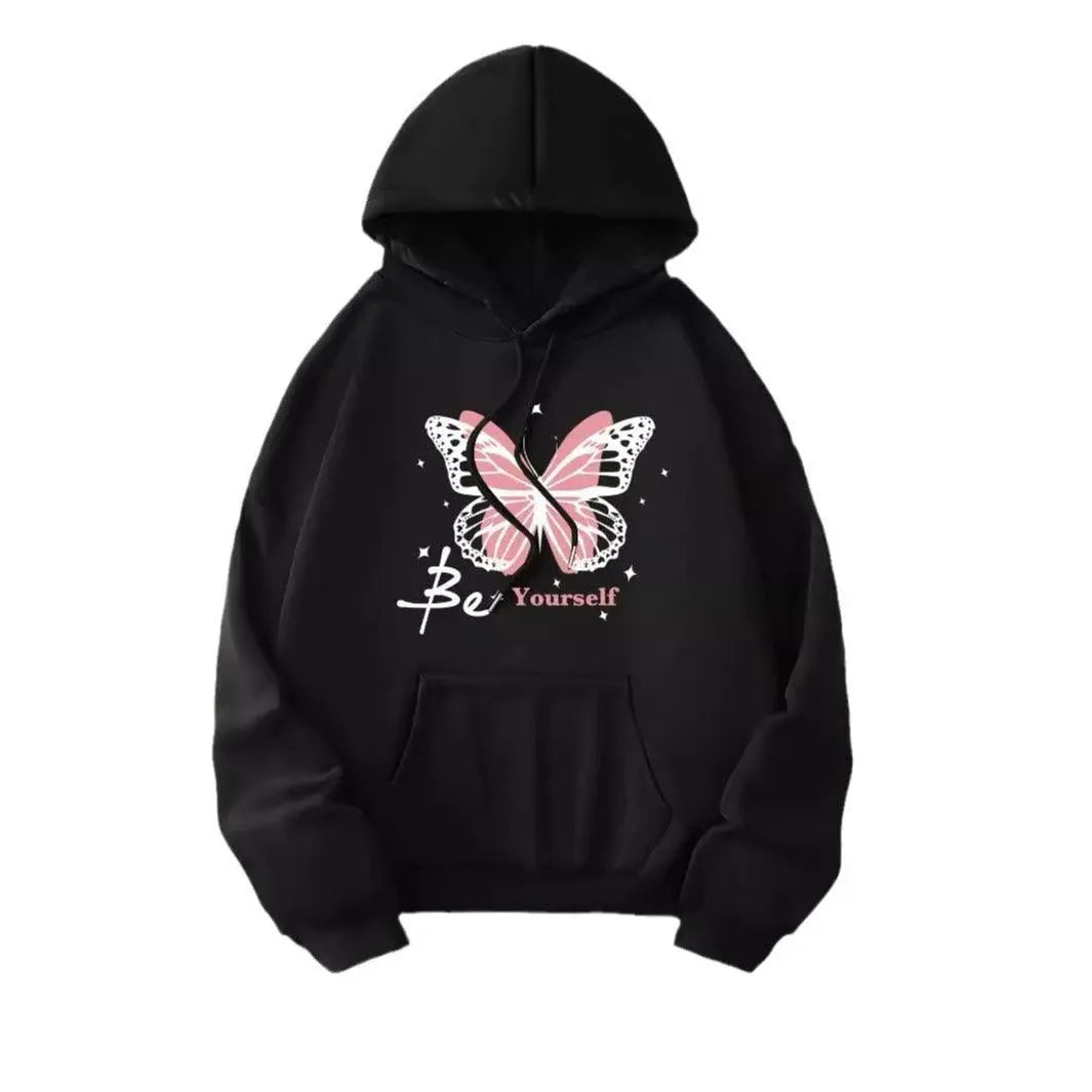 Butterfly Hooded - MRC STOREHoodieMy StoreButterfly Hooded My StoreMRC STORECJWY207434703CXBlackL