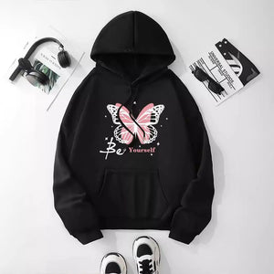 Butterfly Hooded - MRC STOREHoodieMy StoreButterfly Hooded My StoreMRC STORECJWY207434703CXBlackL