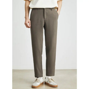 Slim Ankle Length Casual Pants My Store 