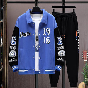 Men's Baseball Jacket and Pants Set – Stylish Teen Clothing - MRC STORE