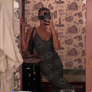 Women’s Holiday Dress - Slim Fit Spaghetti Strap My Store 