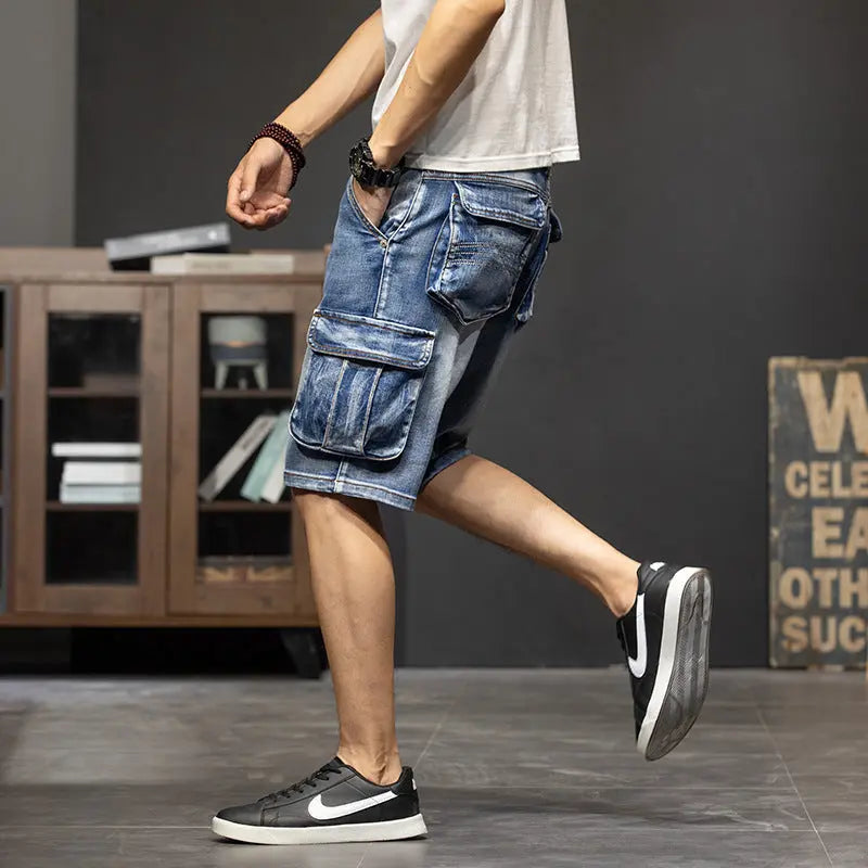 Denim jeans Shorts Men My Store 