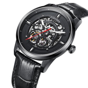 Cadisen 8161 Luxury Men's Mechanical Watch – Luminous Automatic Skeleton with Leather Band - MRC STOREAccessoriesMy StoreCadisen 8161 Luxury Men's Mechanical Watch – Luminous Automatic Skeleton with Leather Band My StoreMRC STORECJZBNSJX00637 - Rose shell black surfaceRose shell black surface