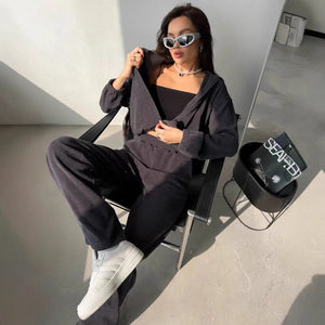 Cardigan Sweater - Hooded Elastic Fit - MRC STOREsetMRC STOREWomen’s Cardigan Sweater - Hooded Elastic Fit My Store MRC STORECJLS242905215OLApricotL